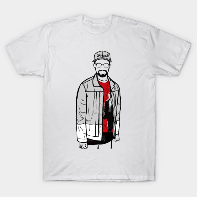 Spike Lee (25th Hour) Portrait T-Shirt by Youre-So-Punny